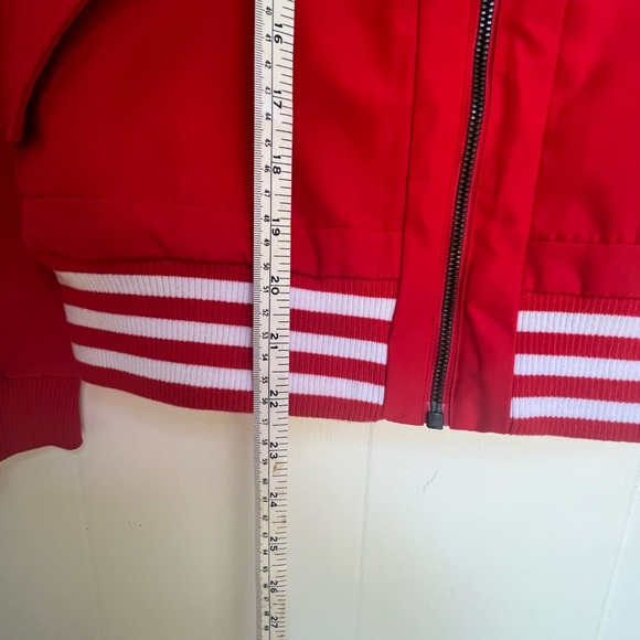 Adidas fleece lined Track Bomber Jacket - Picture 13 of 16